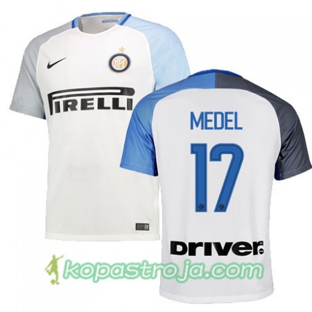 Billiga Fotbollströjor Inter MEDEL 17 Borta tröja 2017/18 Kortärmad