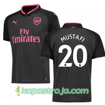 Billiga Fotbollströjor Arsenal MUSTAFI 20 Tredje tröja 2017/18 Kortärmad