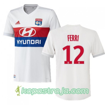 Billiga Fotbollströjor Olympique Lyonnais JORDAN FERRI 12 Hemma tröja 2017/18 Kortärmad