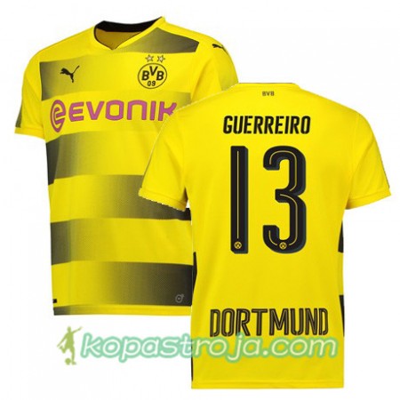 Billiga Fotbollströjor Borussia Dortmund GUERREIRO 13 Hemma tröja 2017/18 Kortärmad