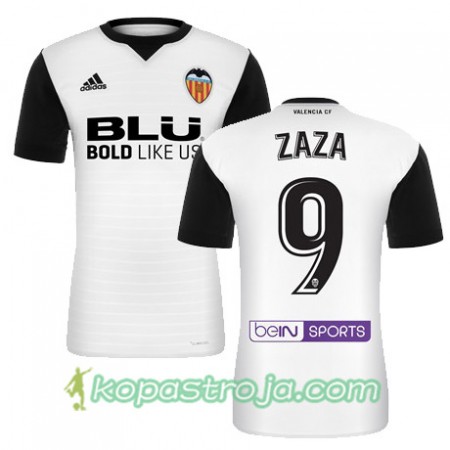 Billiga Fotbollströjor Valencia CF ZAZA Hemma tröja 2017/18 Kortärmad