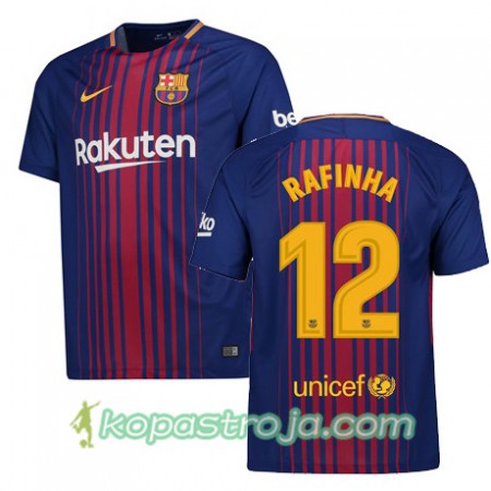Billiga Fotbollströjor FC Barcelona RAFINHA 12 Hemma tröja 2017/18 Kortärmad