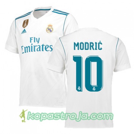 Billiga Fotbollströjor Real Madrid MODRIC 10 Hemma tröja 2017/18 Kortärmad