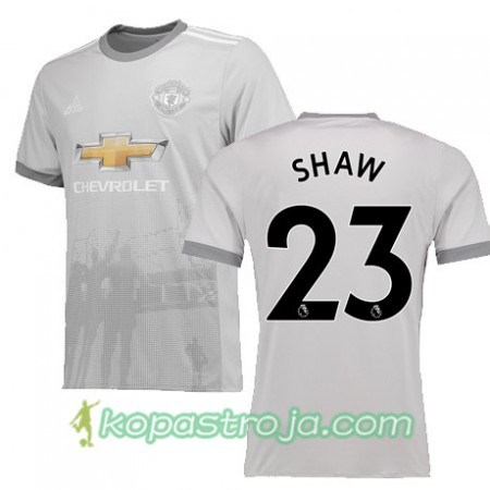 Billiga Fotbollströjor Manchester United SHAW 23 Tredje tröja 2017/18 Kortärmad