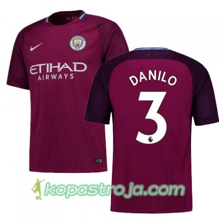 Billiga Fotbollströjor Manchester City DANILO 3 Borta tröja 2017/18 Kortärmad