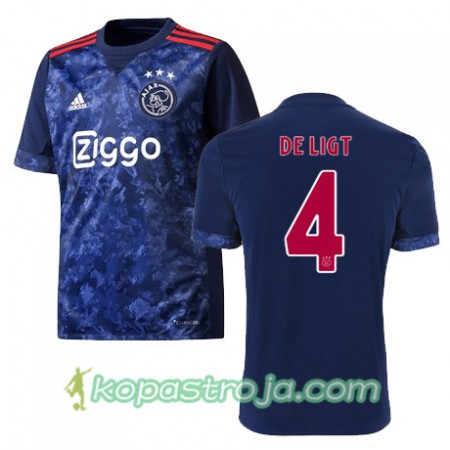 Billiga Fotbollströjor AFC Ajax Matthijs de Ligt 4 Borta tröja 2017/18 Kortärmad