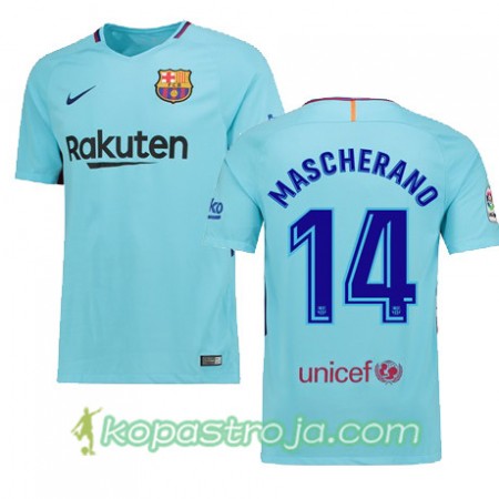 Billiga Fotbollströjor FC Barcelona MASCHERANO 14 Borta tröja 2017/18 Kortärmad