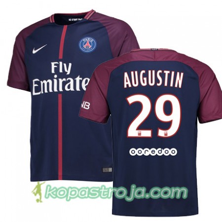 Billiga Fotbollströjor Paris SG JEAN KEVIN AUGUSTIN 29 Hemma tröja 2017/18 Kortärmad
