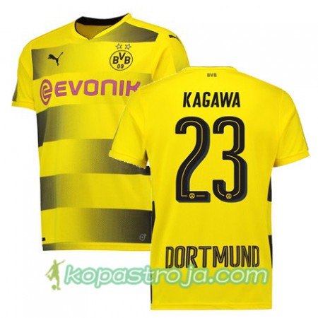 Billiga Fotbollströjor Borussia Dortmund KAGAWA 23 Hemma tröja 2017/18 Kortärmad