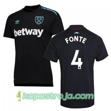 Billiga Fotbollströjor West Ham United FONTE Borta tröja 2017/18 Kortärmad