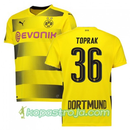 Billiga Fotbollströjor Borussia Dortmund TOPRAK 36 Hemma tröja 2017/18 Kortärmad