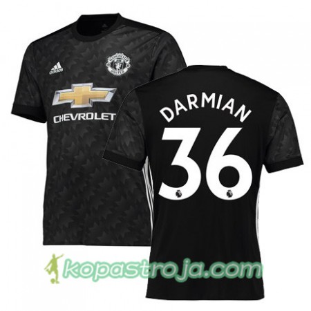 Billiga Fotbollströjor Manchester United DARMIAN 36 Borta tröja 2017/18 Kortärmad