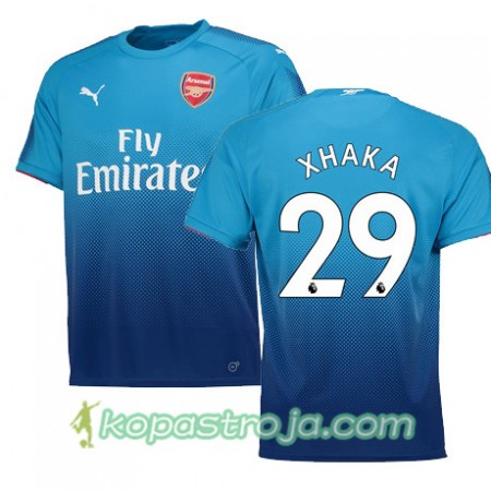 Billiga Fotbollströjor Arsenal XHAKA 29 Borta tröja 2017/18 Kortärmad