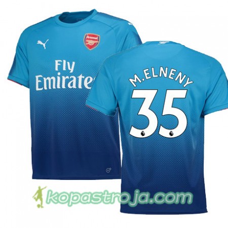 Billiga Fotbollströjor Arsenal M ELNENY 35 Borta tröja 2017/18 Kortärmad