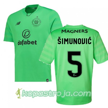 Billiga Fotbollströjor Celtic FC JOZO SIMUNOVIC Tredje tröja 2017/18 Kortärmad