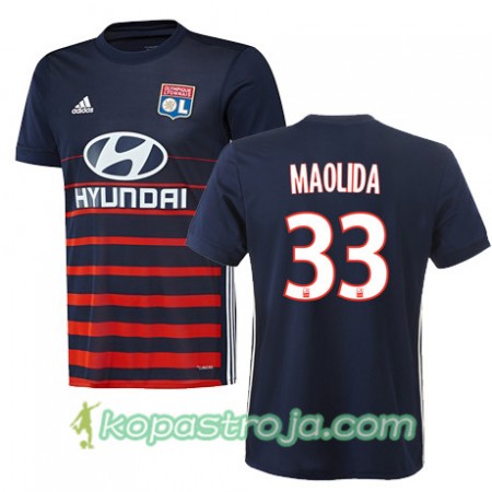 Billiga Fotbollströjor Olympique Lyonnais MYZIANE MAOLIDA 33 Borta tröja 2017/18 Kortärmad