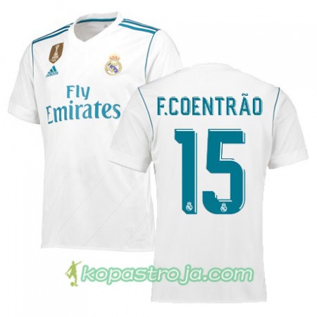 Billiga Fotbollströjor Real Madrid F COENTRAO 15 Hemma tröja 2017/18 Kortärmad