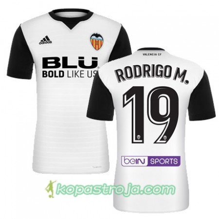 Billiga Fotbollströjor Valencia CF RODRIGO M Hemma tröja 2017/18 Kortärmad