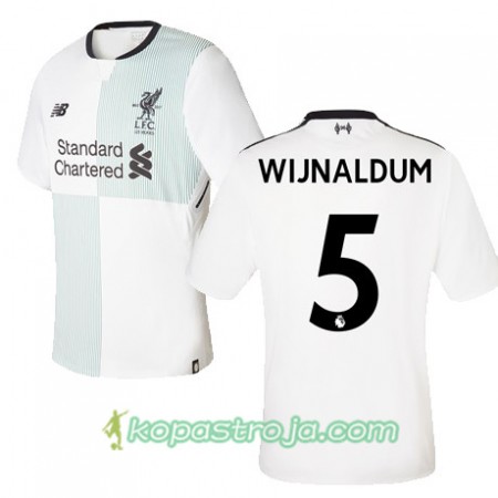 Billiga Fotbollströjor Liverpool WIJNALDUM 5 Borta tröja 2017/18 Kortärmad