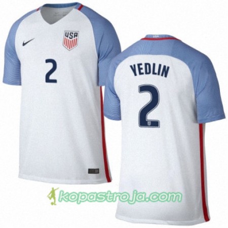 Billiga Fotbollströjor USA DEANDRE YEDLIN Hemma tröja 2016/17 Kortärmad