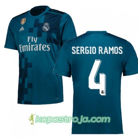 Billiga Fotbollströjor Real Madrid SERGIO RAMOS 4 Tredje tröja 2017/18 Kortärmad