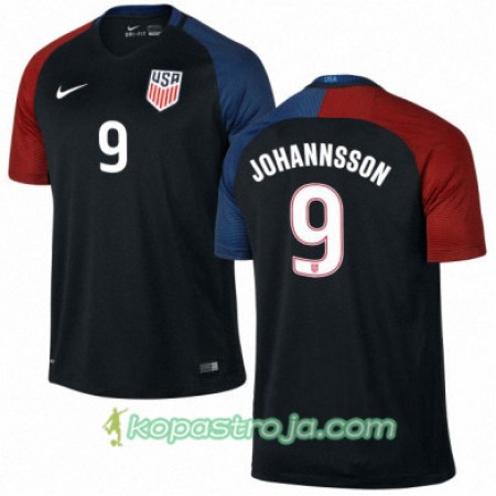 Billiga Fotbollströjor USA ARON JOHANNSSON Borta tröja 2016/17 Kortärmad