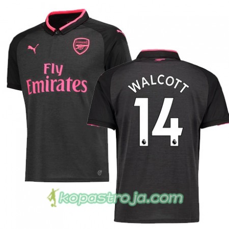Billiga Fotbollströjor Arsenal WALCOTT 14 Tredje tröja 2017/18 Kortärmad