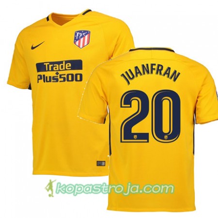 Billiga Fotbollströjor Atlético Madrid JUANFRAN 20 Borta tröja 2017/18 Kortärmad