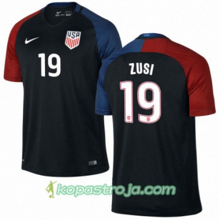 Billiga Fotbollströjor USA GRAHAM ZUSI Borta tröja 2016/17 Kortärmad