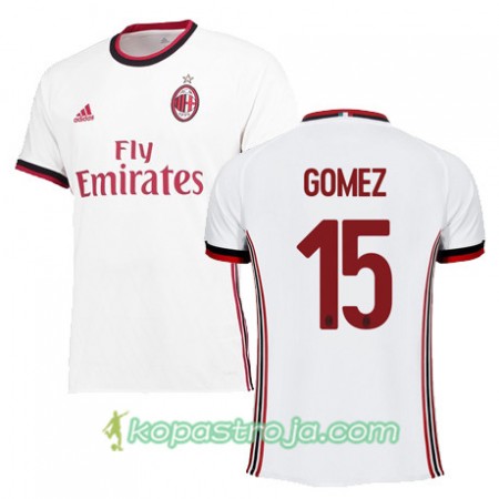 Billiga Fotbollströjor AC Milan GOMEZ 15 Borta tröja 2017/18 Kortärmad