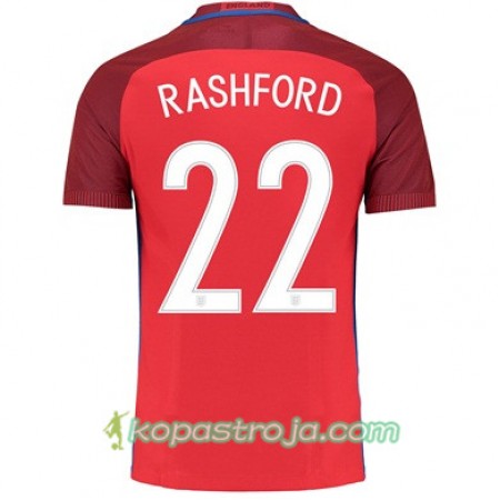 Billiga Fotbollströjor England RASHFORD Borta tröja Euro 2016
