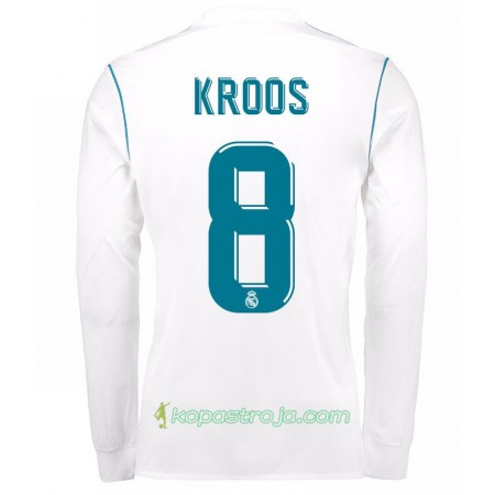 Billiga Fotbollströjor Real Madrid Toni Kroos 8 Hemma tröja 2017/18 Långärmad