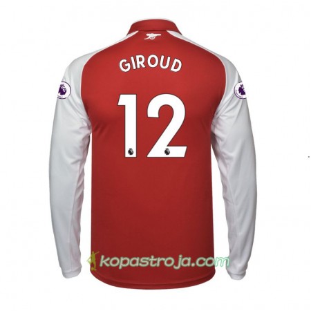 Billiga Fotbollströjor Arsenal Olivier Giroud 12 Hemma tröja 2017/18 Långärmad