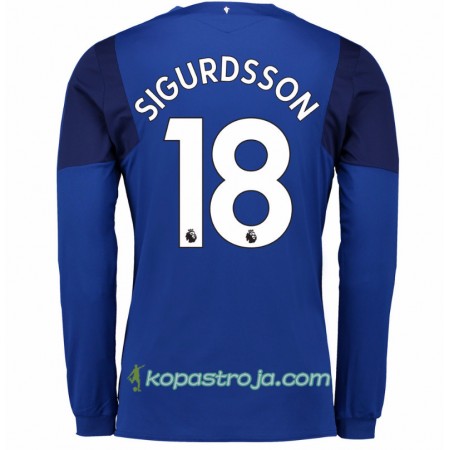Billiga Fotbollströjor Everton Gylfi Sigurdsson 18 Hemma tröja 2017/18 Långärmad
