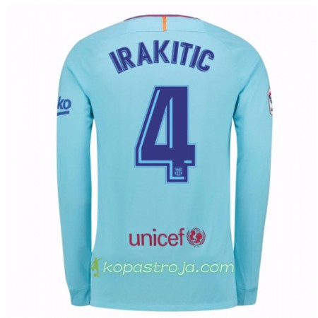 Billiga Fotbollströjor FC Barcelona Ivan Rakitic 4 Borta tröja 2017/18 Långärmad