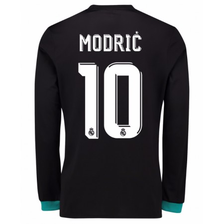 Billiga Fotbollströjor Real Madrid Luka Modric 10 Borta tröja 2017/18 Långärmad