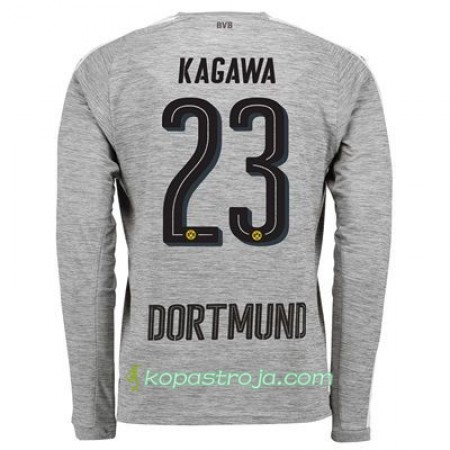Billiga Fotbollströjor Borussia Dortmund Shinji Kagawa 23 Tredje Tröja 2017/18 Långärmad