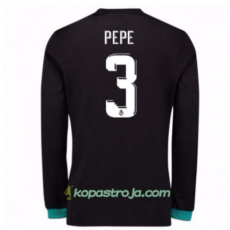 Billiga Fotbollströjor Real Madrid Pepe 3 Borta tröja 2017/18 Långärmad