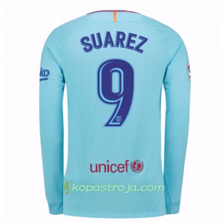 Billiga Fotbollströjor FC Barcelona Luis Suarez 9 Borta tröja 2017/18 Långärmad