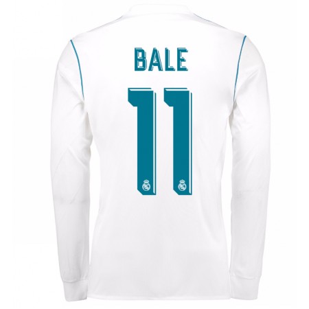 Billiga Fotbollströjor Real Madrid Gareth Bale 11 Hemma tröja 2017/18 Långärmad