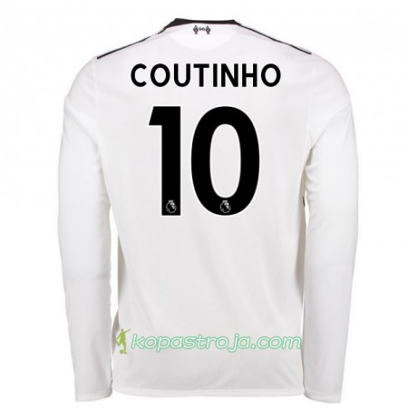 Billiga Fotbollströjor Liverpool Mario Philippe Coutinho 10 Borta tröja 2017/18 Långärmad