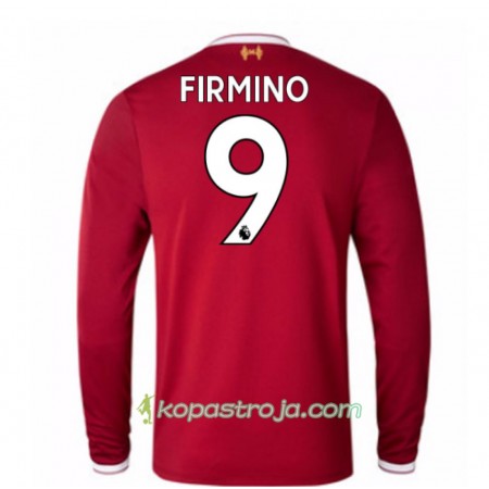 Billiga Fotbollströjor Liverpool Roberto Firmino 9 Hemma tröja 2017/18 Långärmad