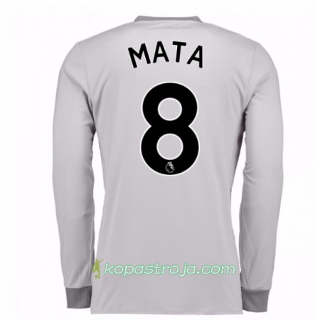 Billiga Fotbollströjor Manchester United Juan Mata 8 Tredje Tröja 2017/18 Långärmad