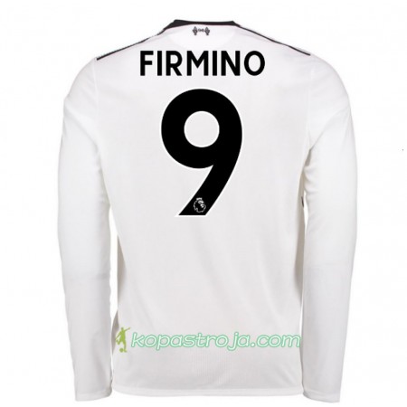 Billiga Fotbollströjor Liverpool Roberto Firmino 9 Borta tröja 2017/18 Långärmad