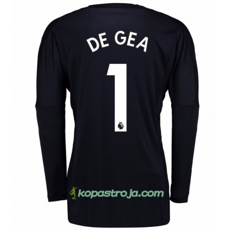 Billiga Fotbollströjor Manchester United Målvakt David de Gea 1 Hemma tröja 2017/18 Långärmad