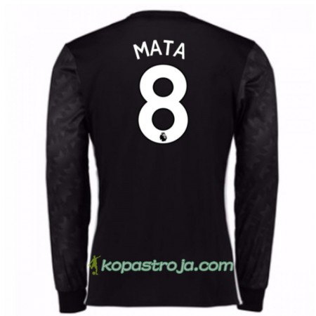 Billiga Fotbollströjor Manchester United Juan Mata 8 Borta tröja 2017/18 Långärmad