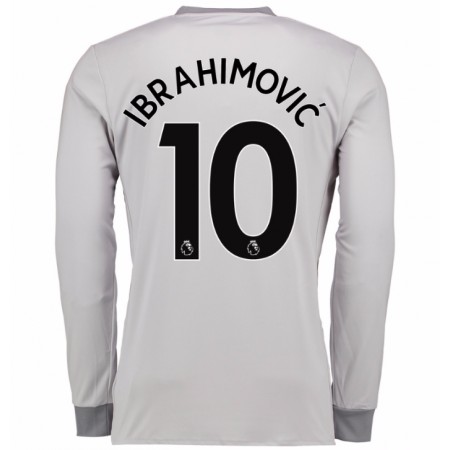 Billiga Fotbollströjor Manchester United Ibrahimovic 10 Tredje Tröja 2017/18 Långärmad