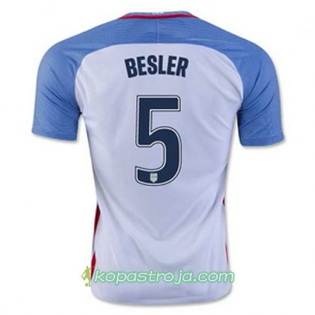 Billiga Fotbollströjor USA BESLER Hemma tröja 2016/17 Kortärmad