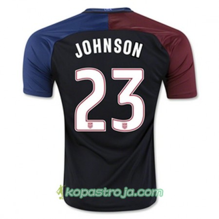 Billiga Fotbollströjor USA JOHNSON Borta tröja 2016/17 Kortärmad