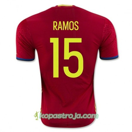 Billiga Fotbollströjor Spanien RAMOS Hemma tröja Euro 2016